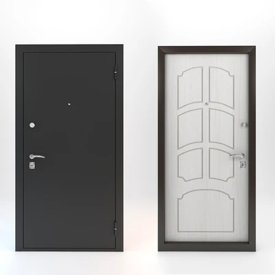 Doors are metal-wood (2 items) — Ver 2