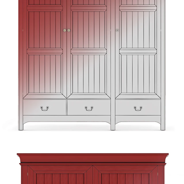 Cosmorelax \ Wardrobe "Bordo" Three-leafed and two-leafed. — Descargar