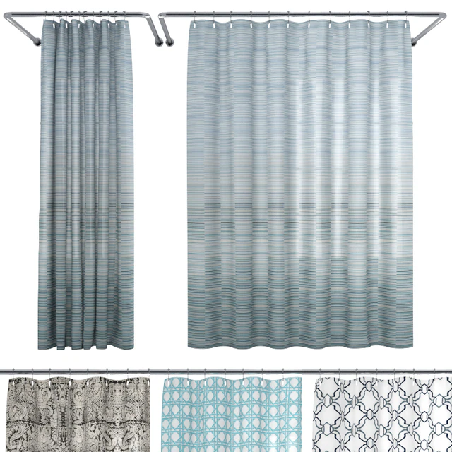 Crate and Barrel Shower Curtain collection 1 — Descargar