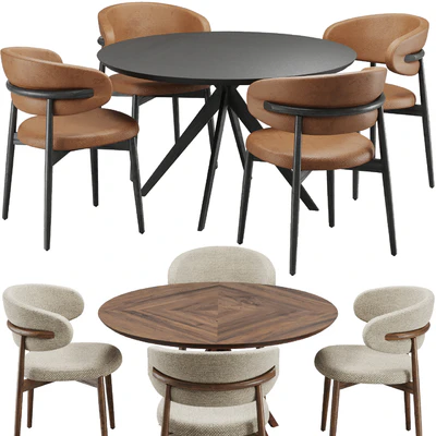 Dinning chair and table set21 — Вид 2