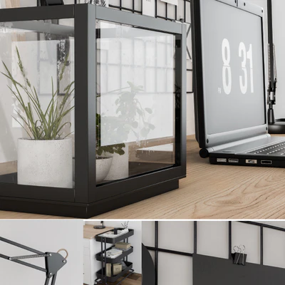 Home office ikea set — Ver 2