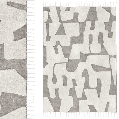 Wool and cotton carpet Launity — Ver 1