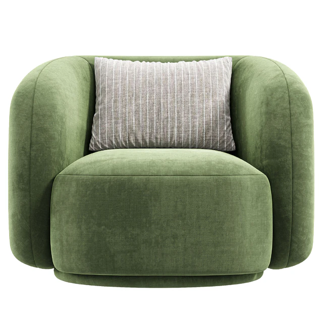 Poole Swivel Lounge Chair By Poly Bark — Descargar
