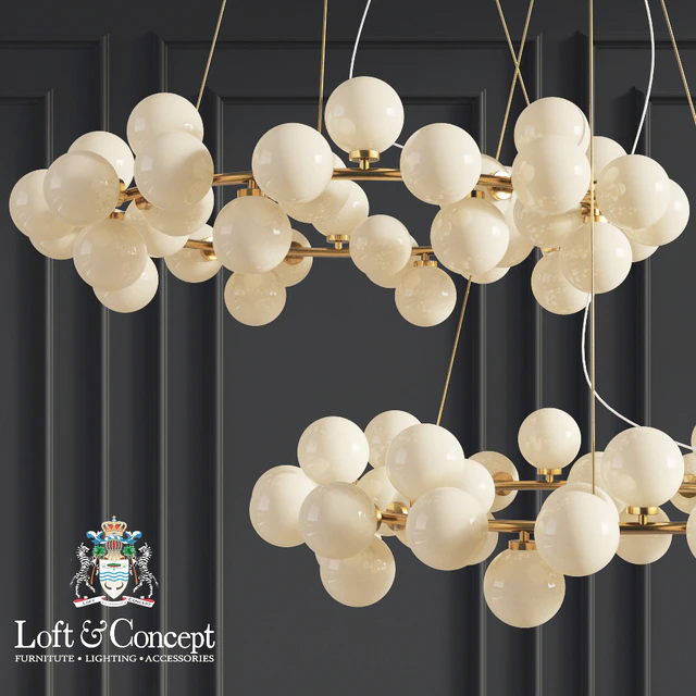 Chandelier Inflora 45 plafonds by Atelier Aret — Скачать