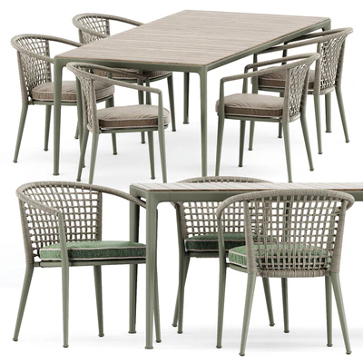 Erica 19 chair and Mirto Outdoor table by bebitalia — Ver 1