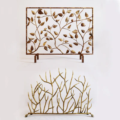Fireplace screen — Ver 1