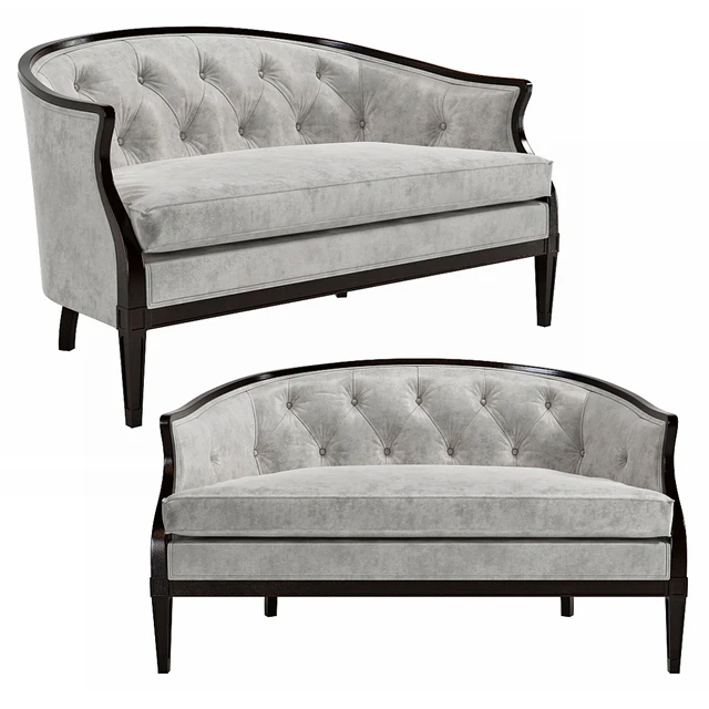 Regency Style Tufted Back Sofa — Скачать