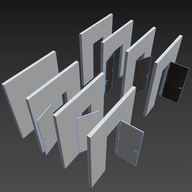 Concealed doors 004 — Descargar