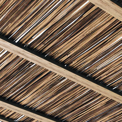 Ceiling wood sang thin branch n1 / Потолок из тонких коряжных веток — Вид 2
