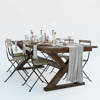Festive table setting — Ver 2