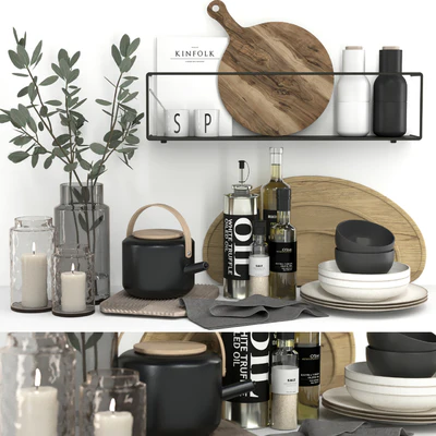 Kitchen accessories 01 - Decorative set 13 — Ver 1