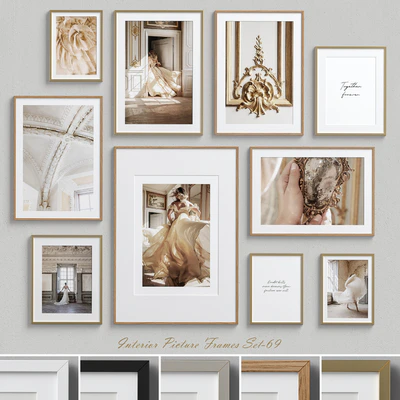 Interior Picture Frames Set-69 — Ver 1