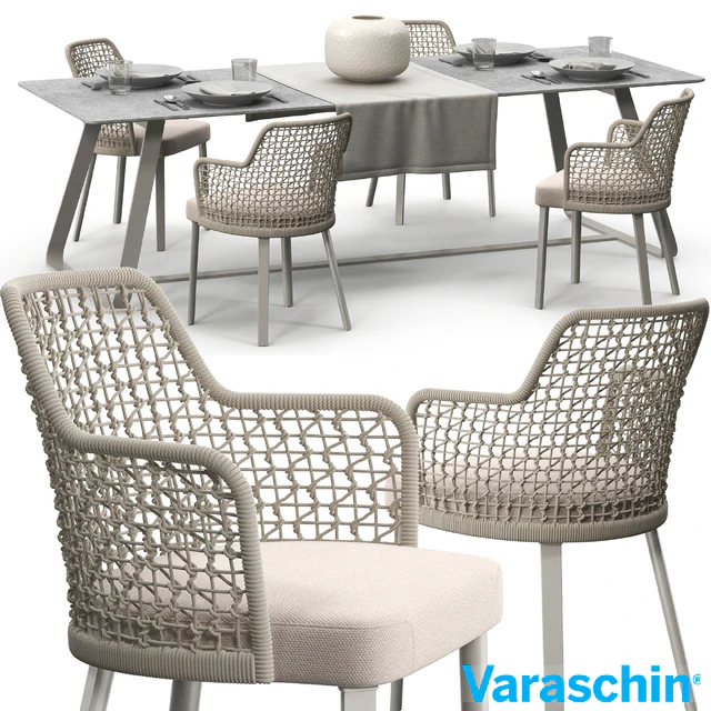 Varaschin Emma chair set — Descargar