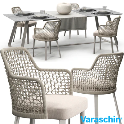 Varaschin Emma chair set — Ver 1