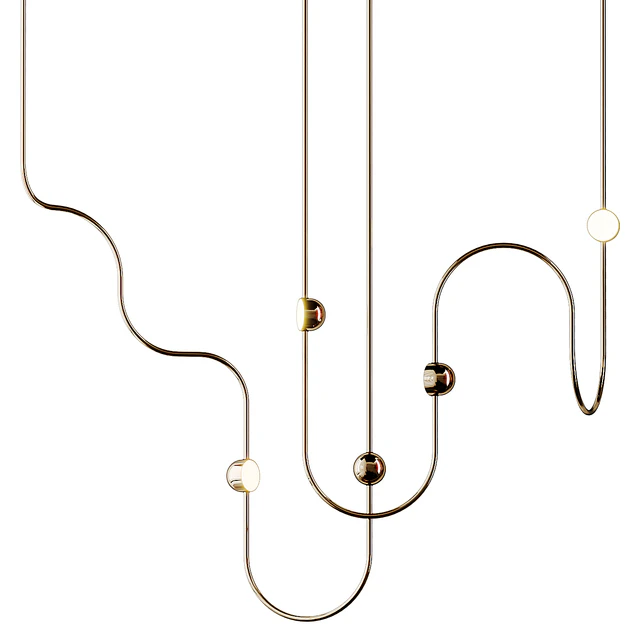 DIA CURVED 3 Pendant lamp Ovature Studios — Descargar