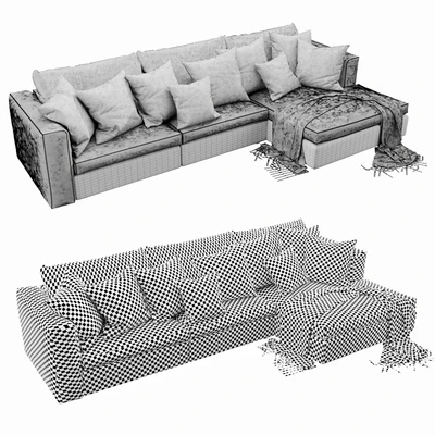 Poliform Dune Chaise Lounge — Ver 2