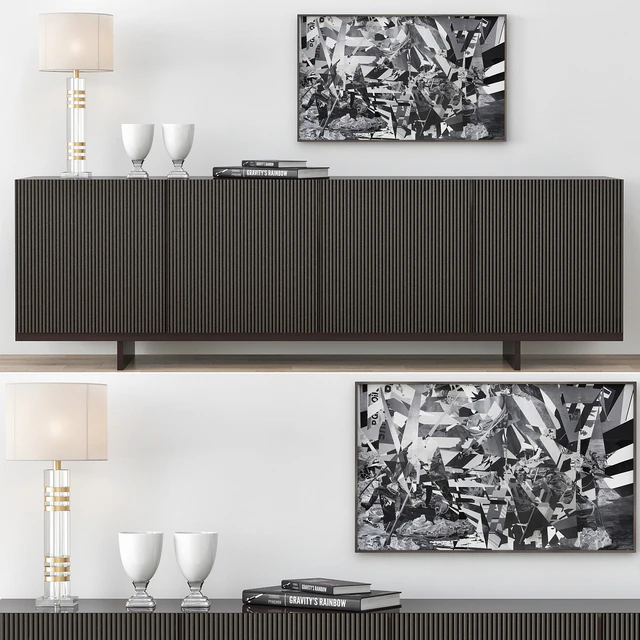Minotti Aylon Sideboard with Accessories — Descargar