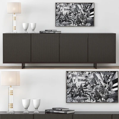Minotti Aylon Sideboard with Accessories — Descargar