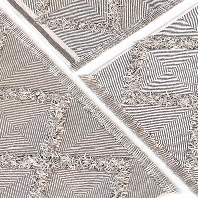 Carpet nuLOOM Devon Diamond Trellis Tassel Shag Rug — Ver 2