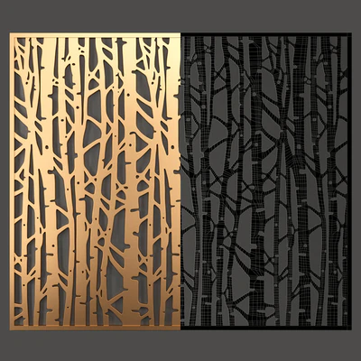 Decorative partition — Ver 2