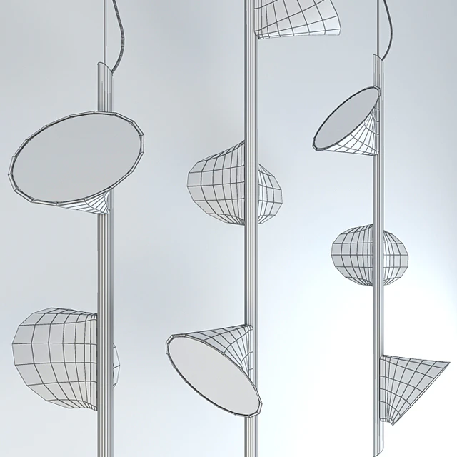 Подвесные светильники Axo Light ORCHID SP ORCHI 3 и торшер Axo Light ORCHID PT ORCHID — Скачать