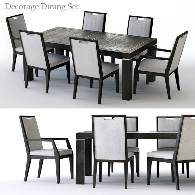 Bernhardt Decorage Dining Set — Descargar