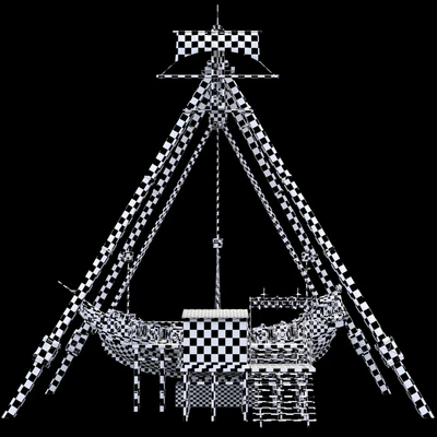 Attraction Pirate ship — Ver 3