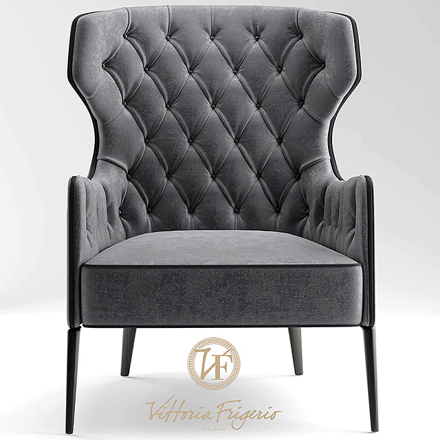 Кресло Vittoria Frigerio PIOLA BERGERE — Скачать
