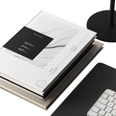 Decor for the workplace with a set of Apple equipment — Вид 2