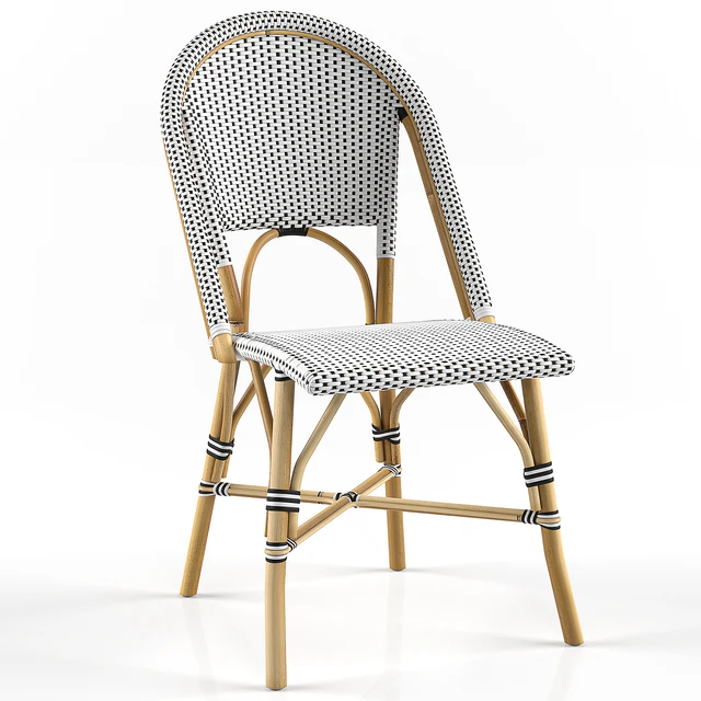SERENA&LILY Riviera Rattan Dining Side Chair — Скачать
