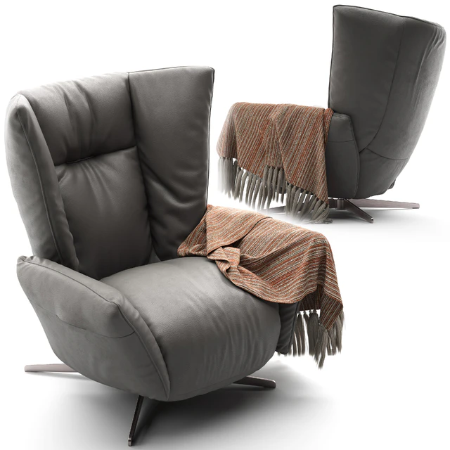 Armchair Natuzzi Tulip 3031 — Download
