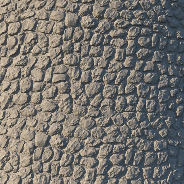Материал каменной кладки 17 8k бесшовный PBR — Скачать