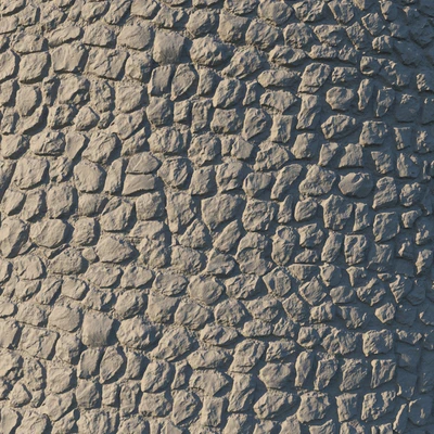 Материал каменной кладки 17 8k бесшовный PBR — Вид 2