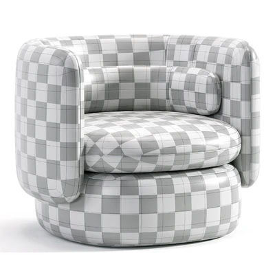 Aria 3 seater flannette armchair — Вид 2
