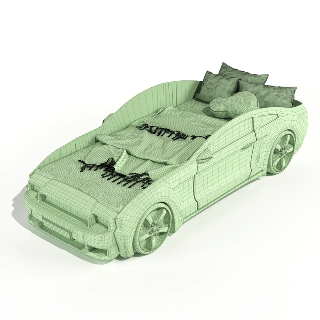Children's bed - car — Descargar