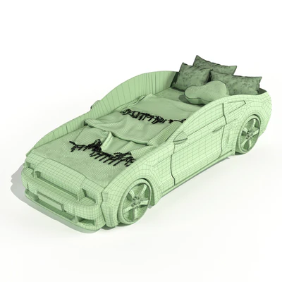Children's bed - car — Ver 2