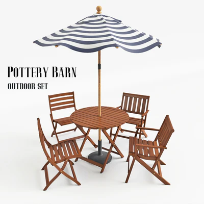Pottery Barn Outdoor Set — Вид 1
