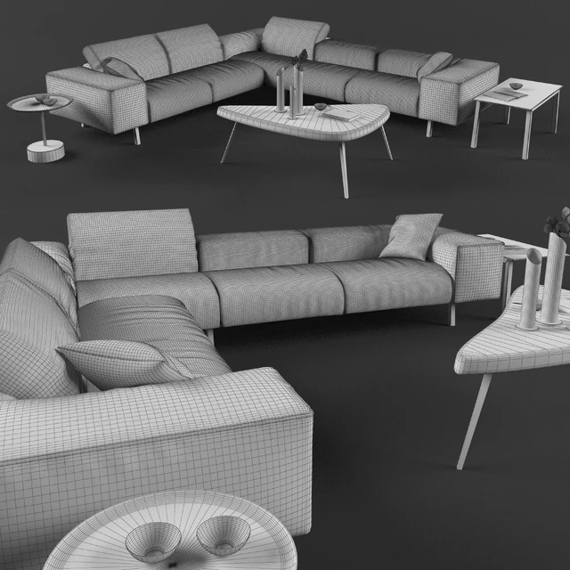 Sofa corner SCIGHERS — Descargar