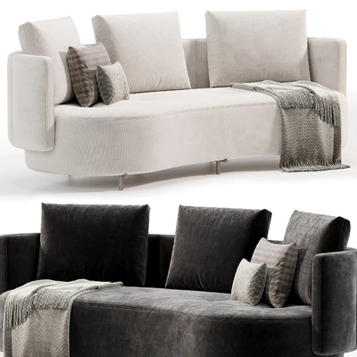 TORII BOLD Curved Sofa by Minotti — Ver 2
