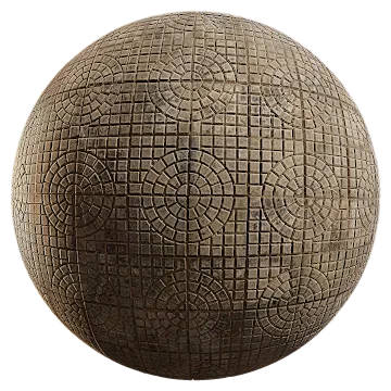 grey stone circular pattern 001 — Descargar