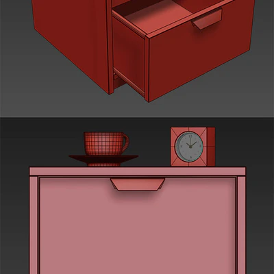 IKEA ASKVOLL 2-drawer chest — Ver 2