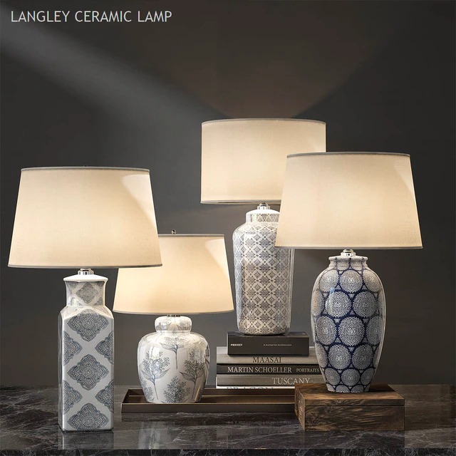 Pottery barn LANGLEY CERAMIC LAMP — Descargar