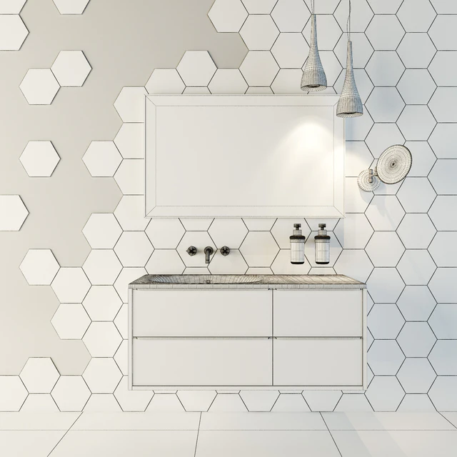 Bathroom furniture Berloni Bagno Manhattan 24 — Descargar