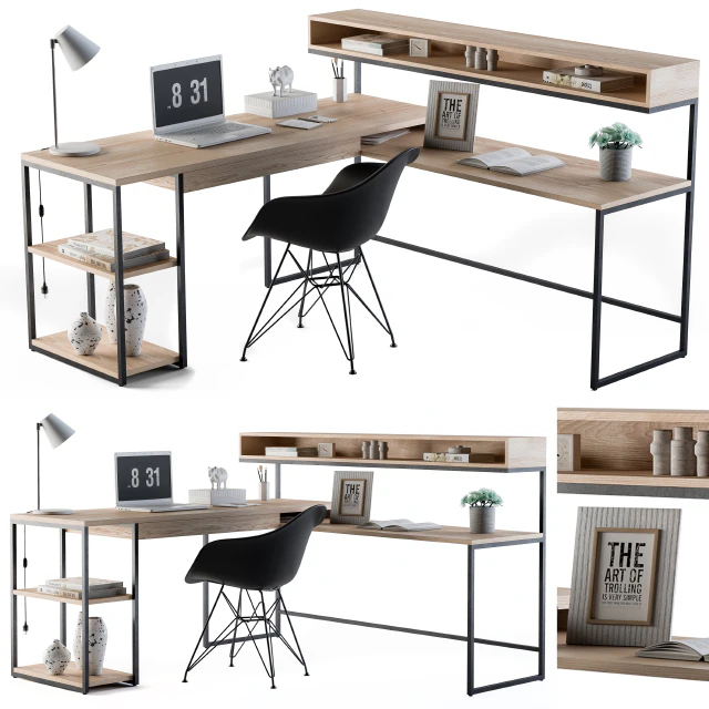 Home Office Loft Style-04 — Скачать