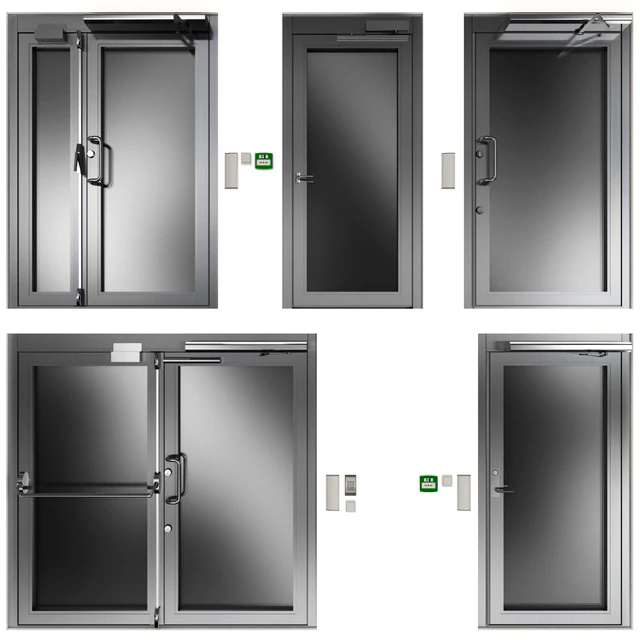 Metal swinging fire doors — Descargar