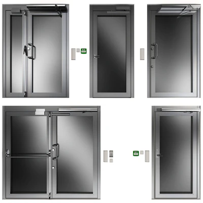 Metal swinging fire doors — Ver 1