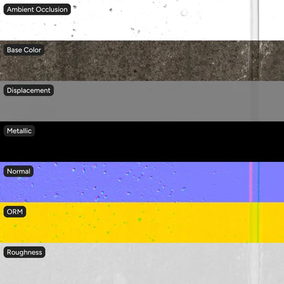 bubbled panel concrete texture dark gray — Ver 2