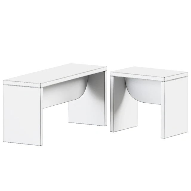 Bench and Stool Iperbole by Atipico / Лавочка — Скачать