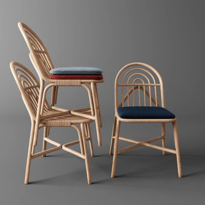 Rotin by Guillaume Delvigne / Chaise SILLON en 2019 — Вид 2