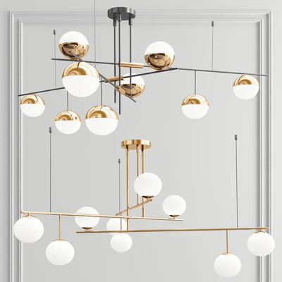 Technum Led Chandelier - 2 type — Ver 1